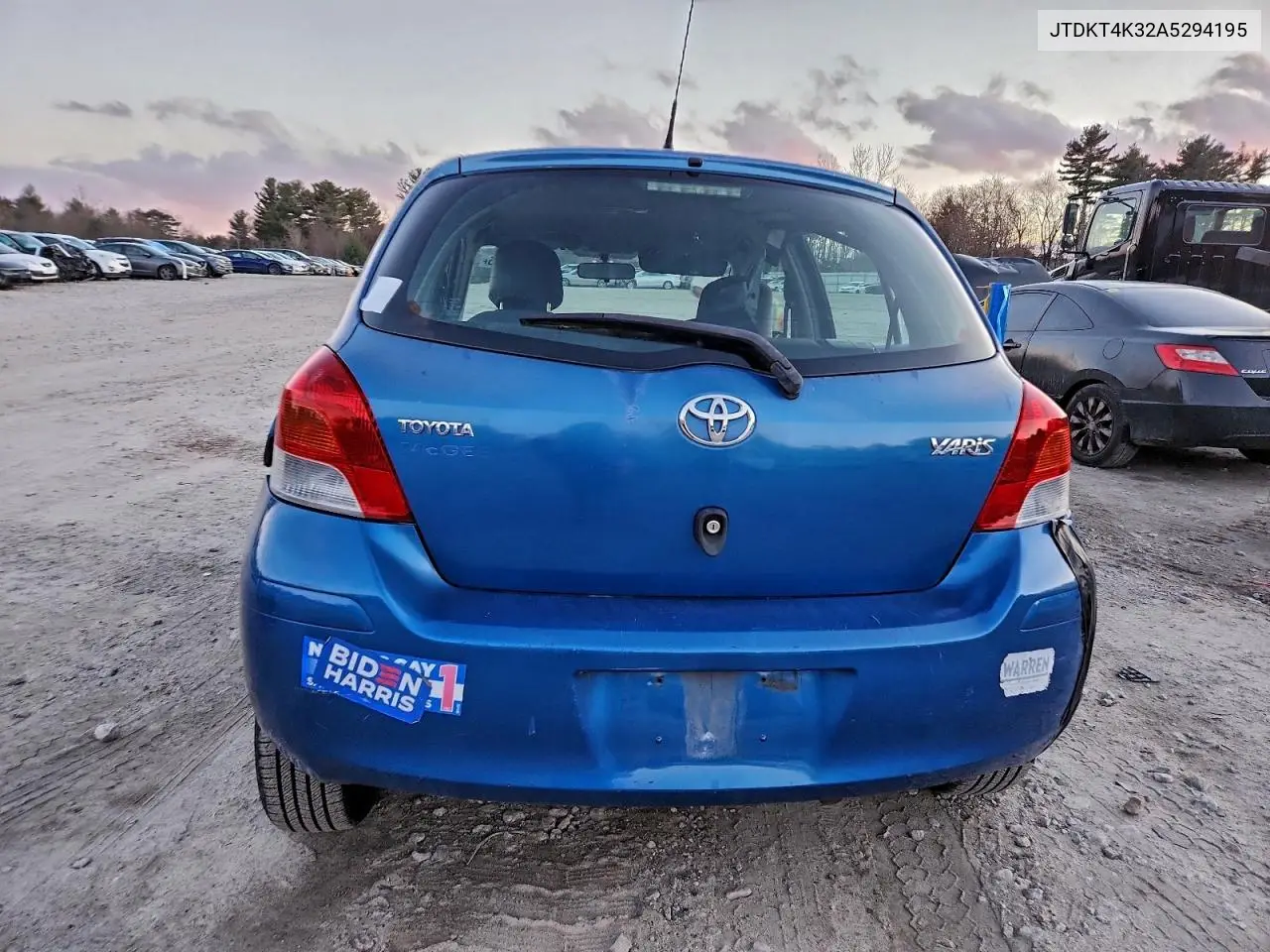 JTDKT4K32A5294195 2010 Toyota Yaris
