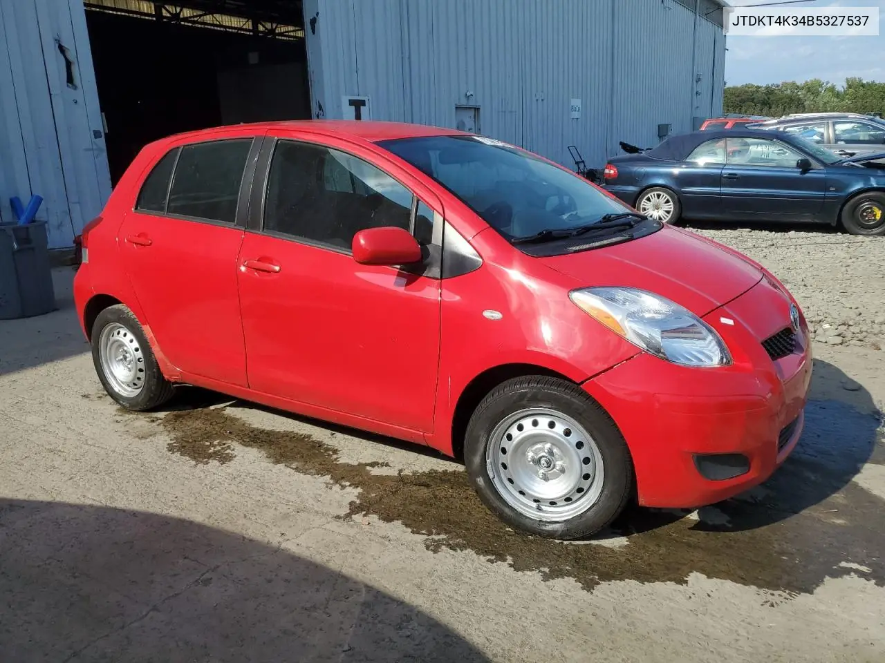 JTDKT4K34B5327537 2011 Toyota Yaris Base