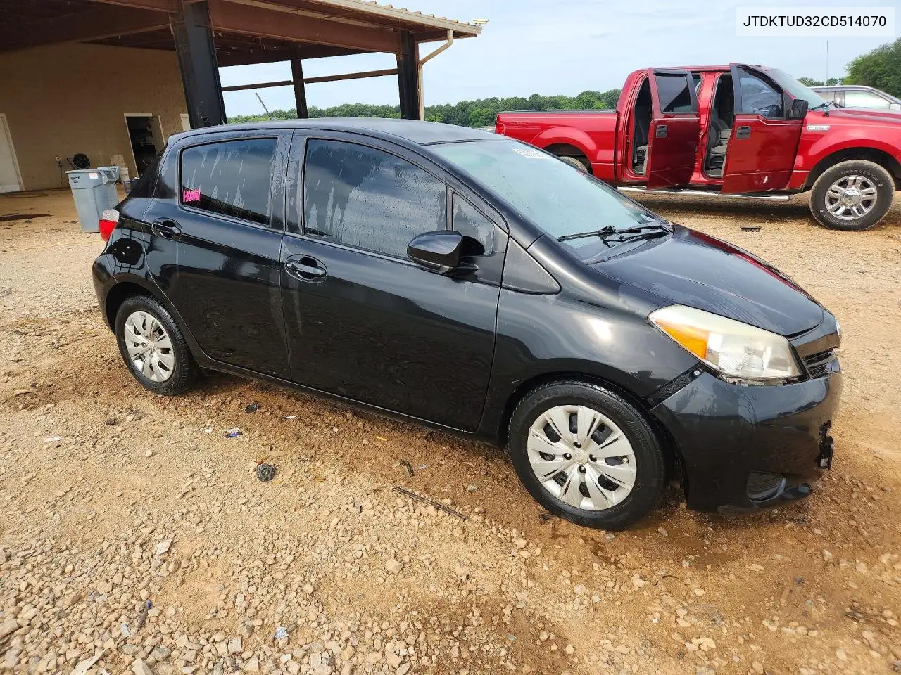 2012 Toyota Yaris 5-Door Le VIN: JTDKTUD32CD514070 Lot: 53181866