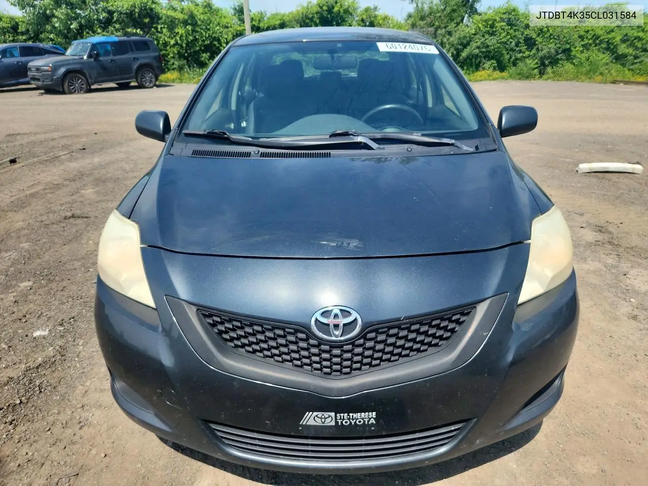 2012 Toyota Yaris Fleet VIN: JTDBT4K35CL031584 Lot: 60124076