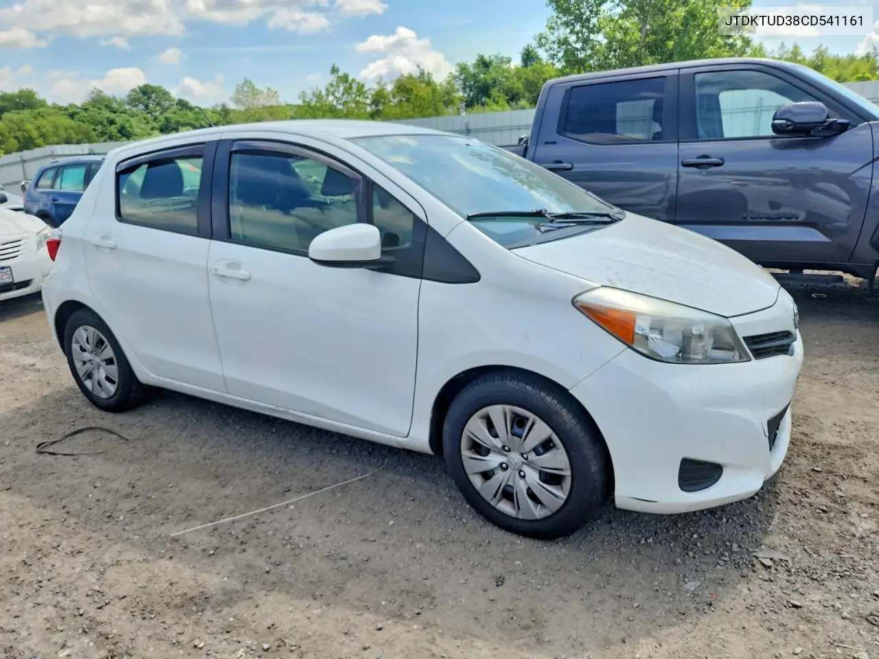 2012 Toyota Yaris 5-Door L VIN: JTDKTUD38CD541161 Lot: 60200916