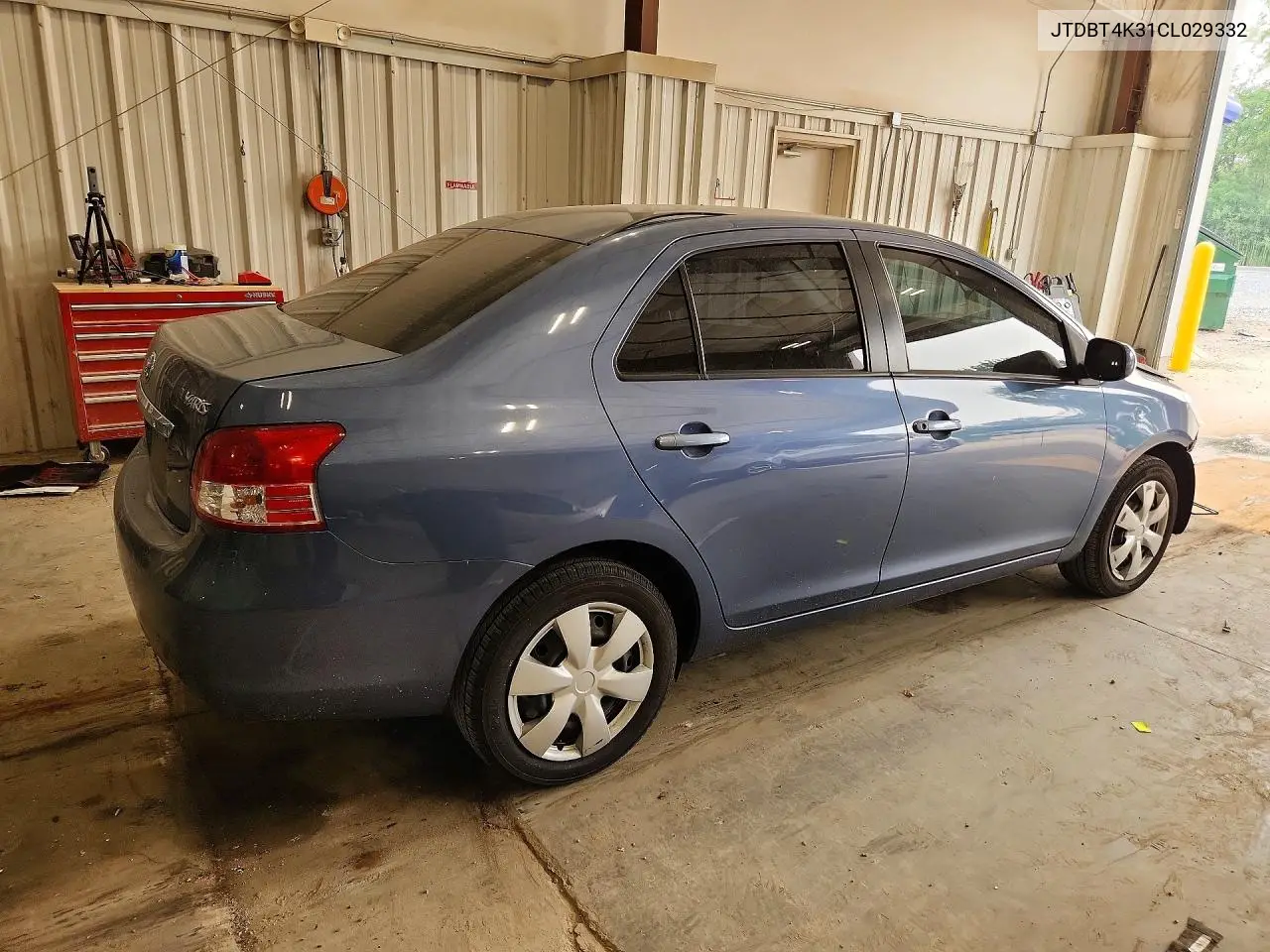 2012 Toyota Yaris Fleet VIN: JTDBT4K31CL029332 Lot: 61152766