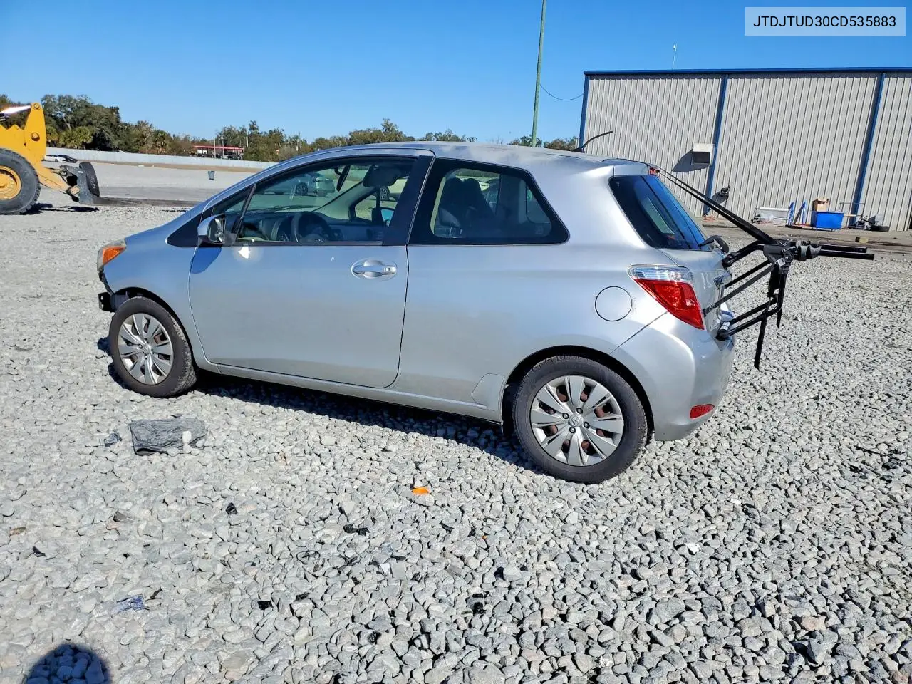 2012 Toyota Yaris VIN: JTDJTUD30CD535883 Lot: 76375875
