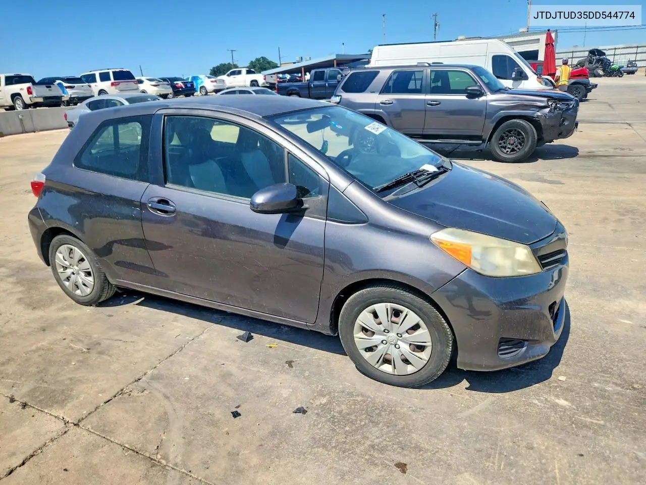 2013 Toyota Yaris 3-Door L VIN: JTDJTUD35DD544774 Lot: 59644706