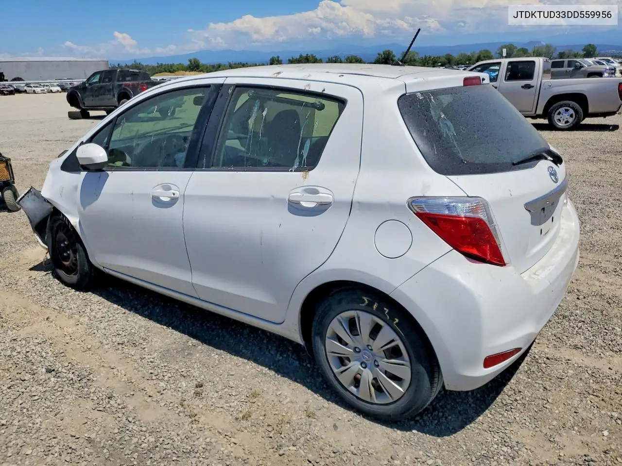 2013 Toyota Yaris 5-Door L VIN: JTDKTUD33DD559956 Lot: 60878416