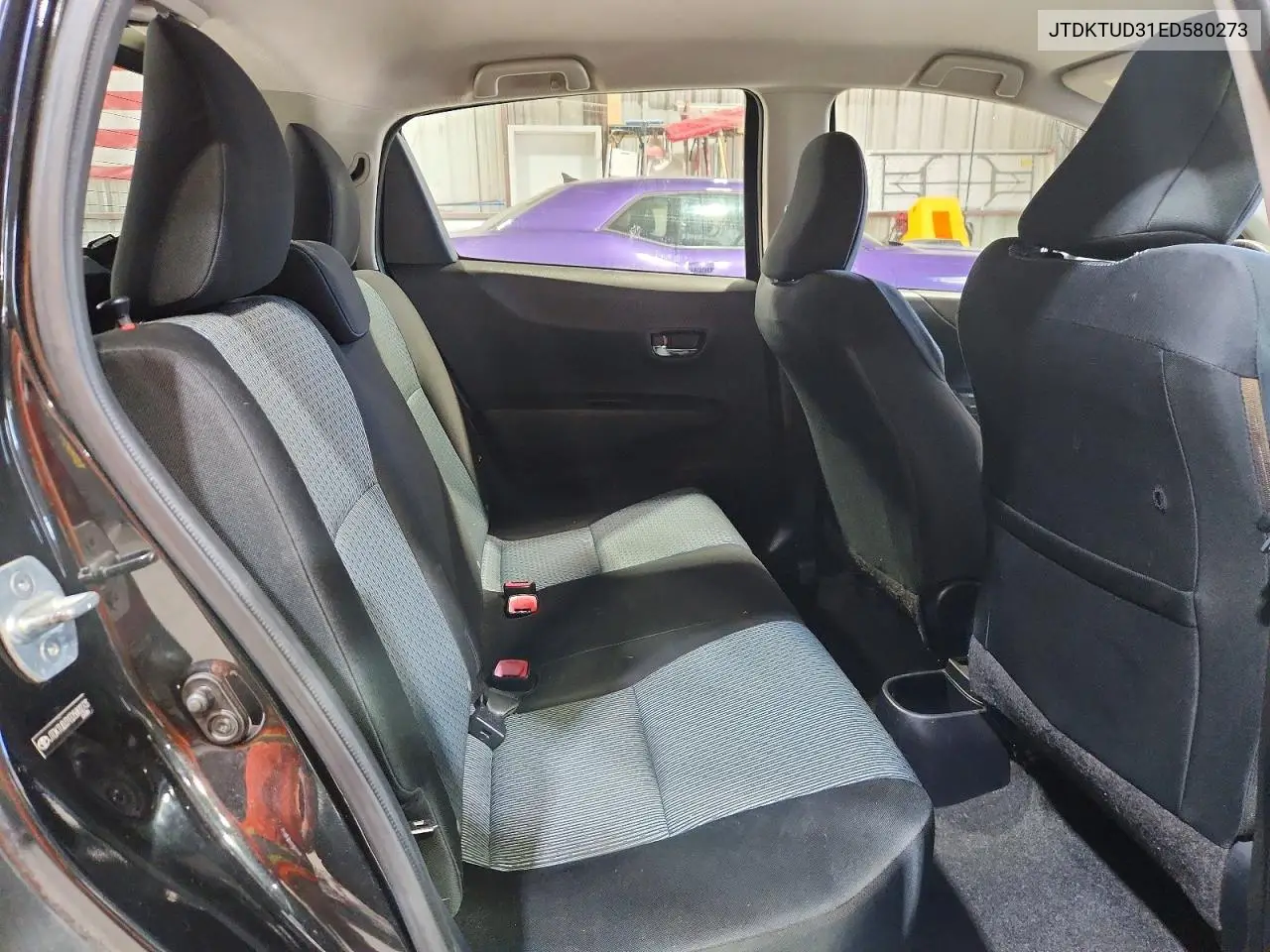 2014 Toyota Yaris 5-Door Se VIN: JTDKTUD31ED580273 Lot: 61246856