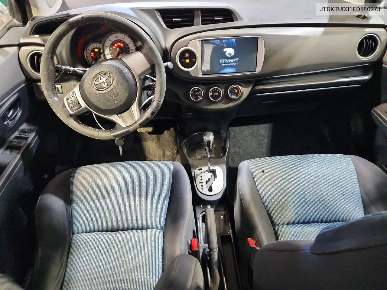 2014 Toyota Yaris 5-Door Se VIN: JTDKTUD31ED580273 Lot: 61246856