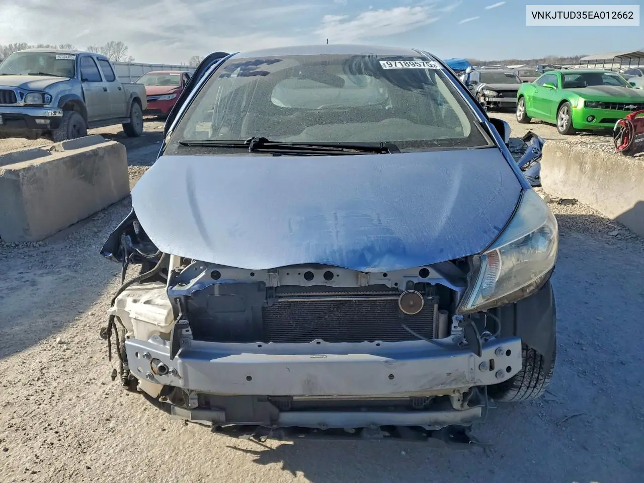 VNKJTUD35EA012662 2014 Toyota Yaris