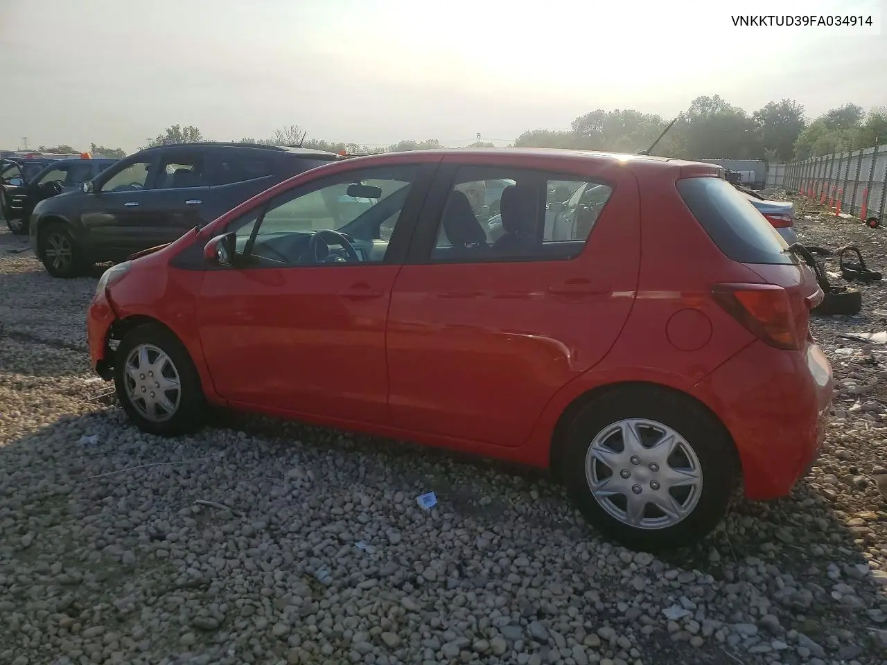 2015 Toyota Yaris 5-Door L VIN: VNKKTUD39FA034914 Lot: 60217456