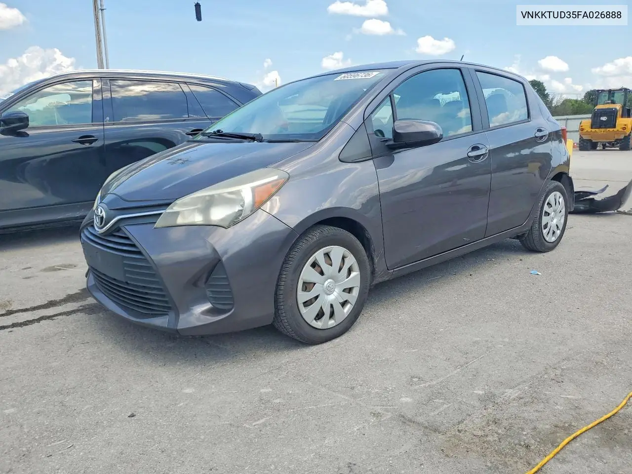 2015 Toyota Yaris 5-Door L VIN: VNKKTUD35FA026888 Lot: 60596736