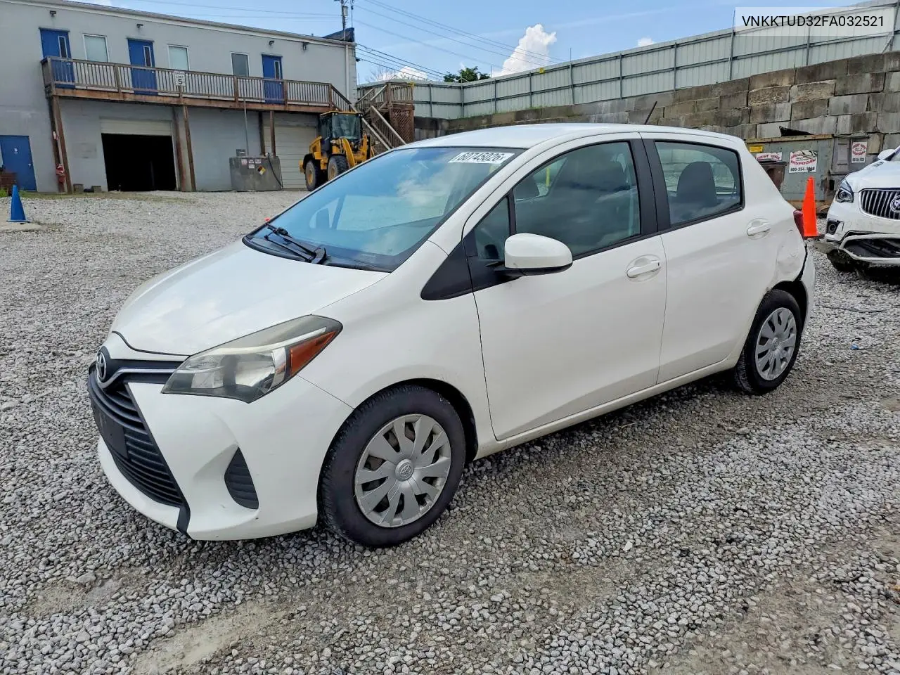 2015 Toyota Yaris 5-Door L VIN: VNKKTUD32FA032521 Lot: 60745026