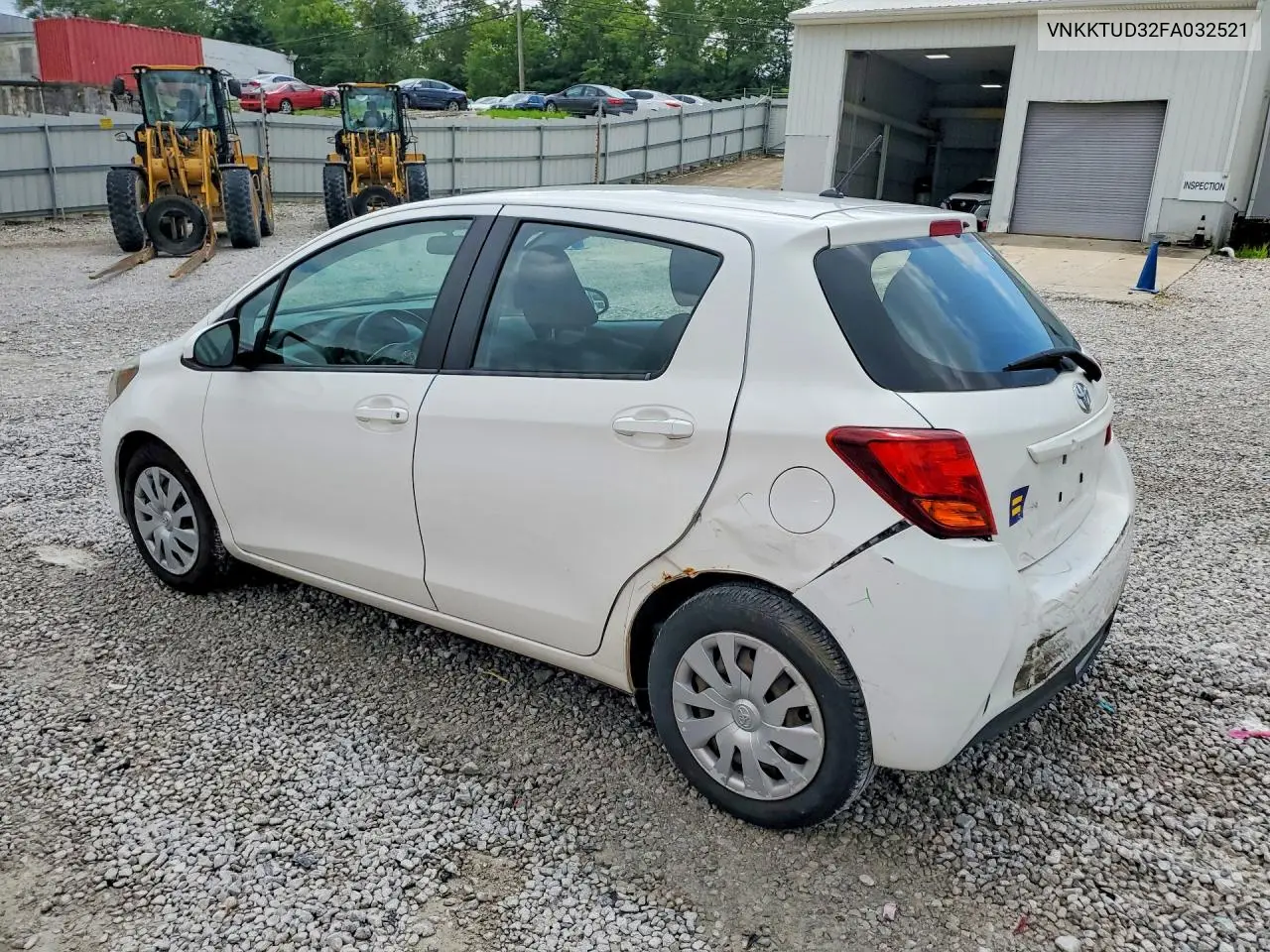 2015 Toyota Yaris 5-Door L VIN: VNKKTUD32FA032521 Lot: 60745026