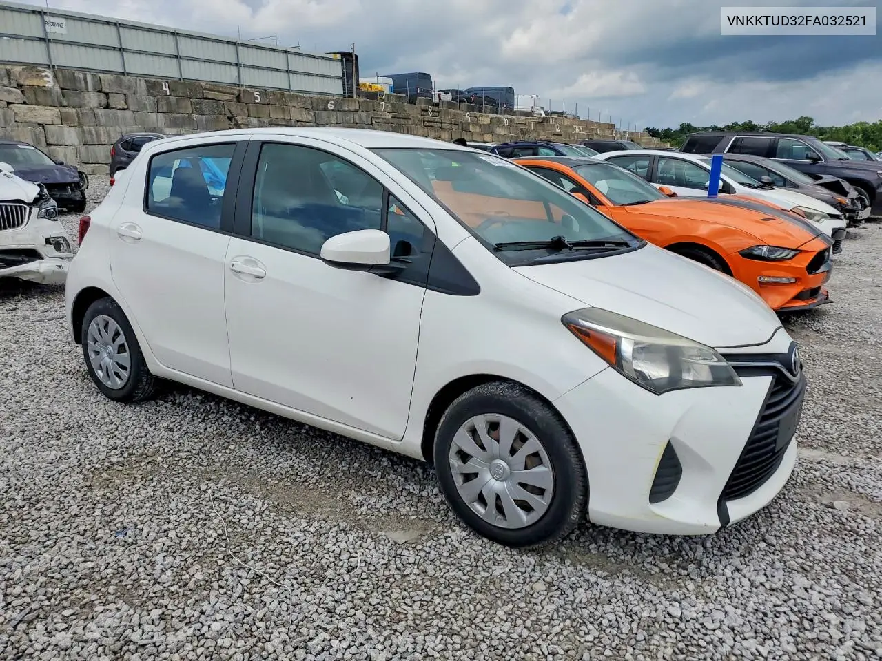 2015 Toyota Yaris 5-Door L VIN: VNKKTUD32FA032521 Lot: 60745026