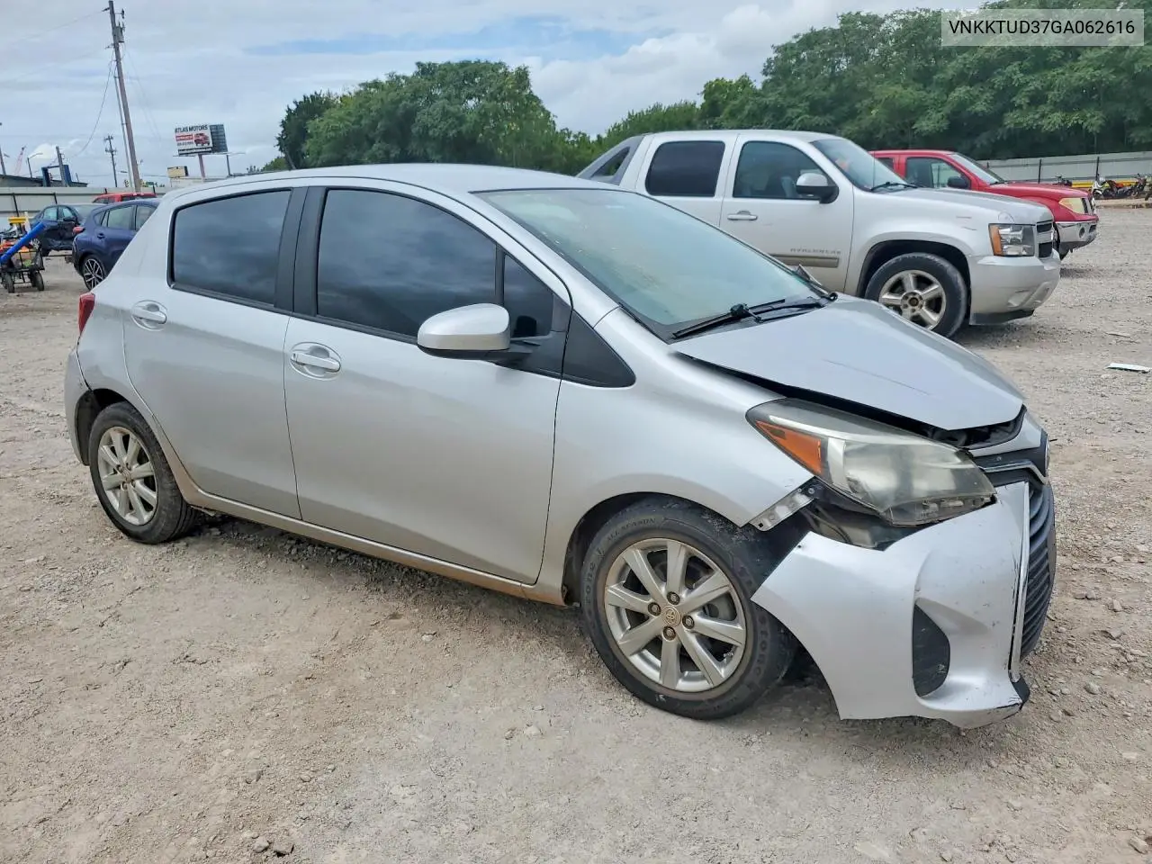 2016 Toyota Yaris 5-Door Le VIN: VNKKTUD37GA062616 Lot: 61508786