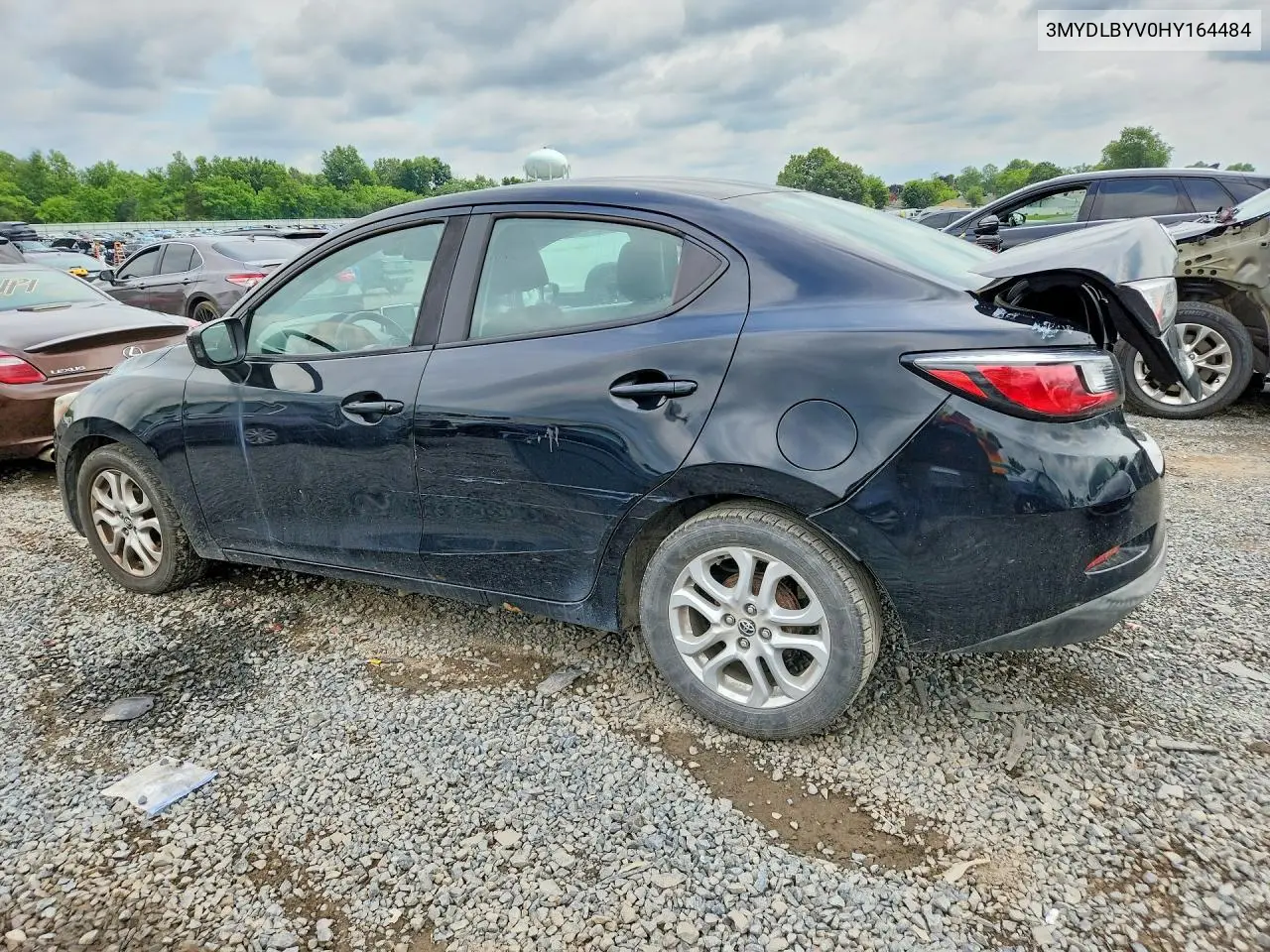 2017 Toyota Yaris Ia Base VIN: 3MYDLBYV0HY164484 Lot: 58551916