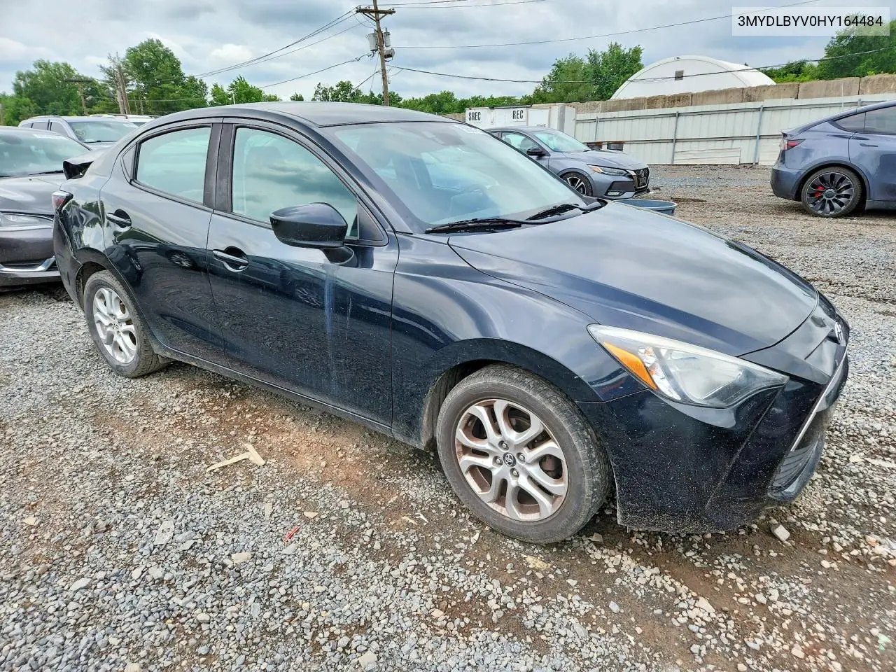 2017 Toyota Yaris Ia Base VIN: 3MYDLBYV0HY164484 Lot: 58551916