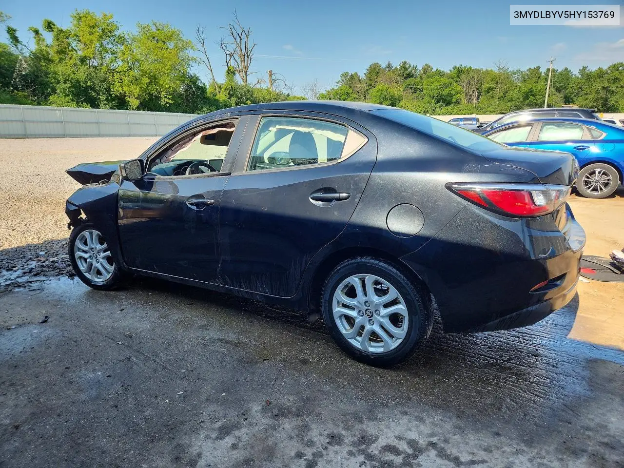2017 Toyota Yaris Ia Base VIN: 3MYDLBYV5HY153769 Lot: 59261906