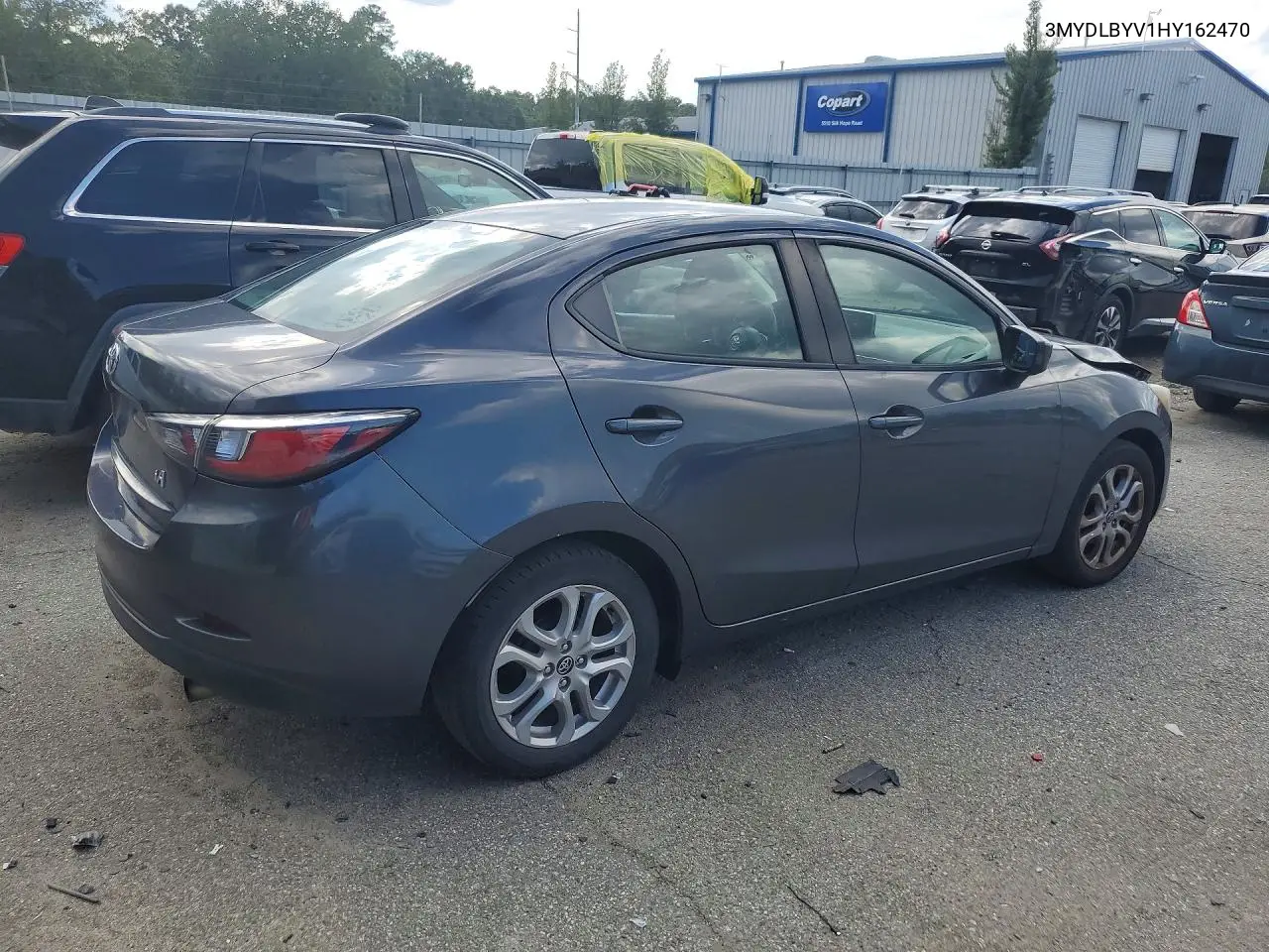 2017 Toyota Yaris Ia Base VIN: 3MYDLBYV1HY162470 Lot: 59856316