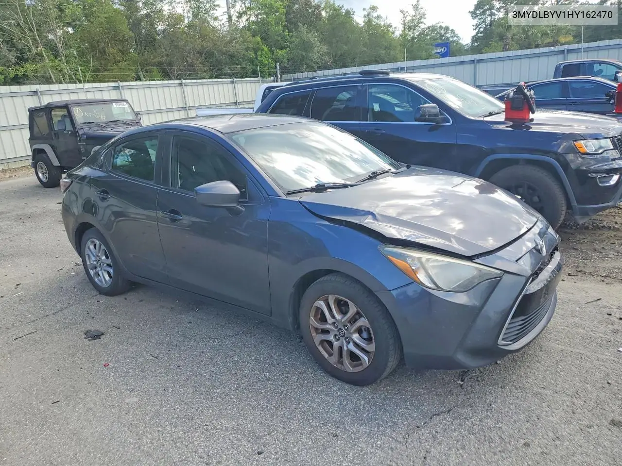 2017 Toyota Yaris Ia Base VIN: 3MYDLBYV1HY162470 Lot: 59856316