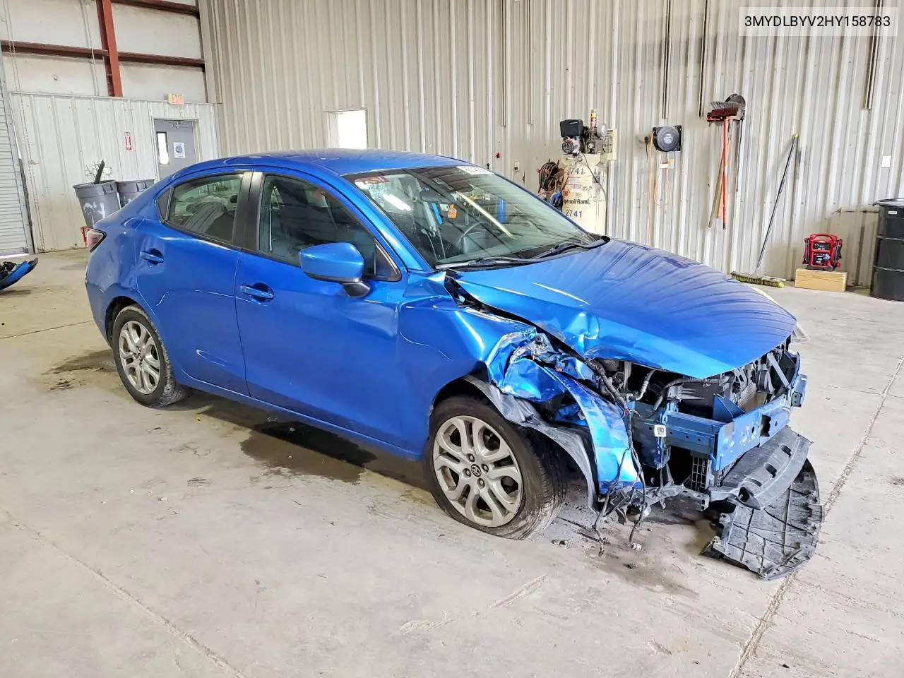 2017 Toyota Yaris Ia Base VIN: 3MYDLBYV2HY158783 Lot: 60143096