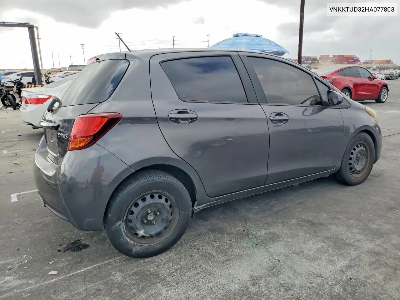 2017 Toyota Yaris 5-Door L Fleet VIN: VNKKTUD32HA077803 Lot: 60523786