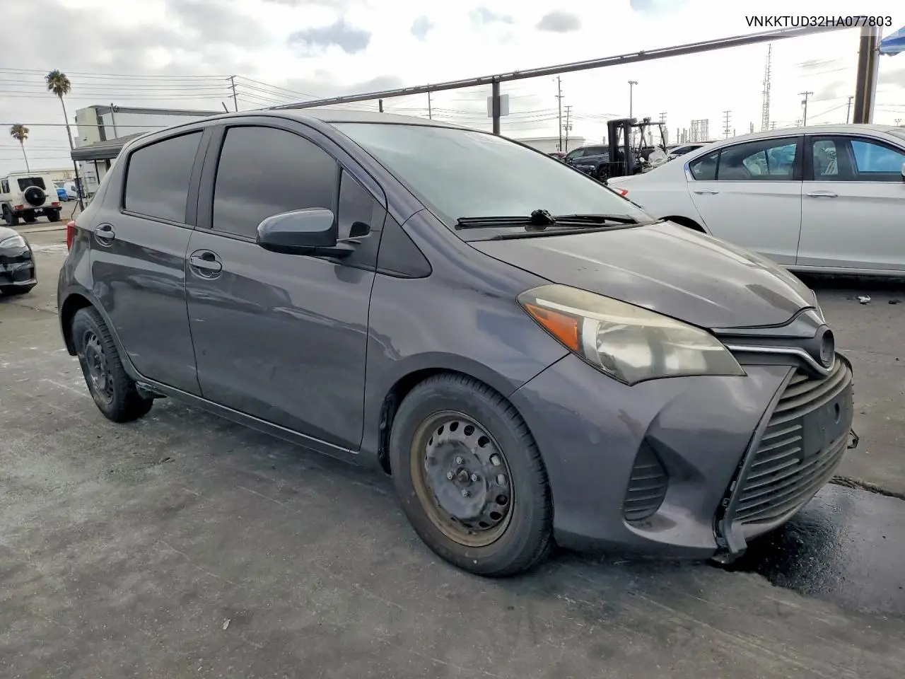2017 Toyota Yaris 5-Door L Fleet VIN: VNKKTUD32HA077803 Lot: 60523786