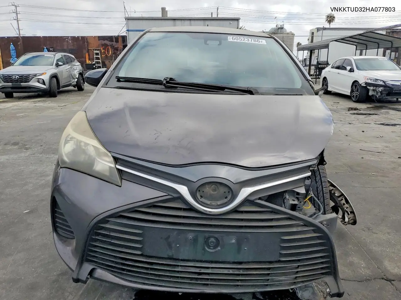 2017 Toyota Yaris 5-Door L Fleet VIN: VNKKTUD32HA077803 Lot: 60523786