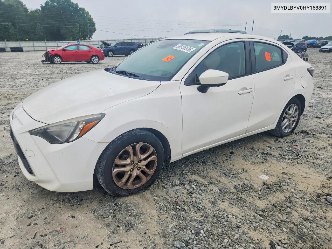 2017 Toyota Yaris Ia Base VIN: 3MYDLBYV0HY168891 Lot: 60766236