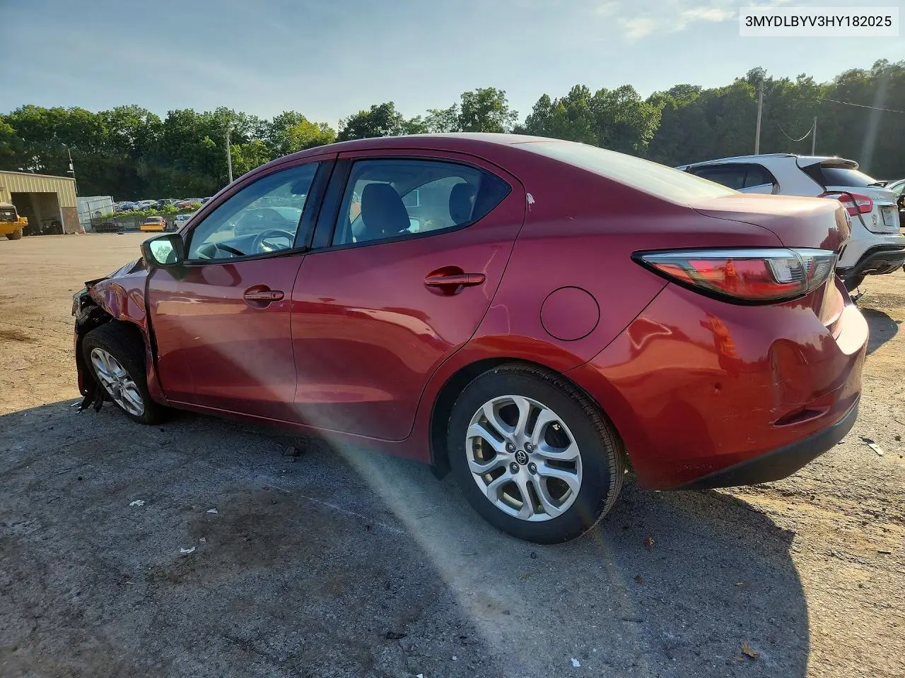 2017 Toyota Yaris Ia Base VIN: 3MYDLBYV3HY182025 Lot: 60977956