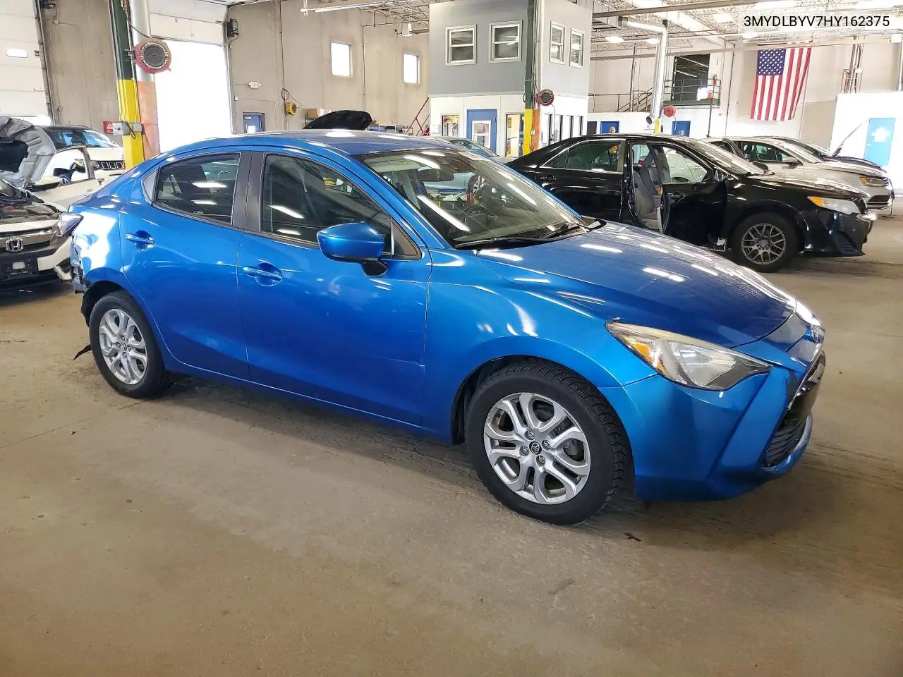 2017 Toyota Yaris Ia Base VIN: 3MYDLBYV7HY162375 Lot: 60991066