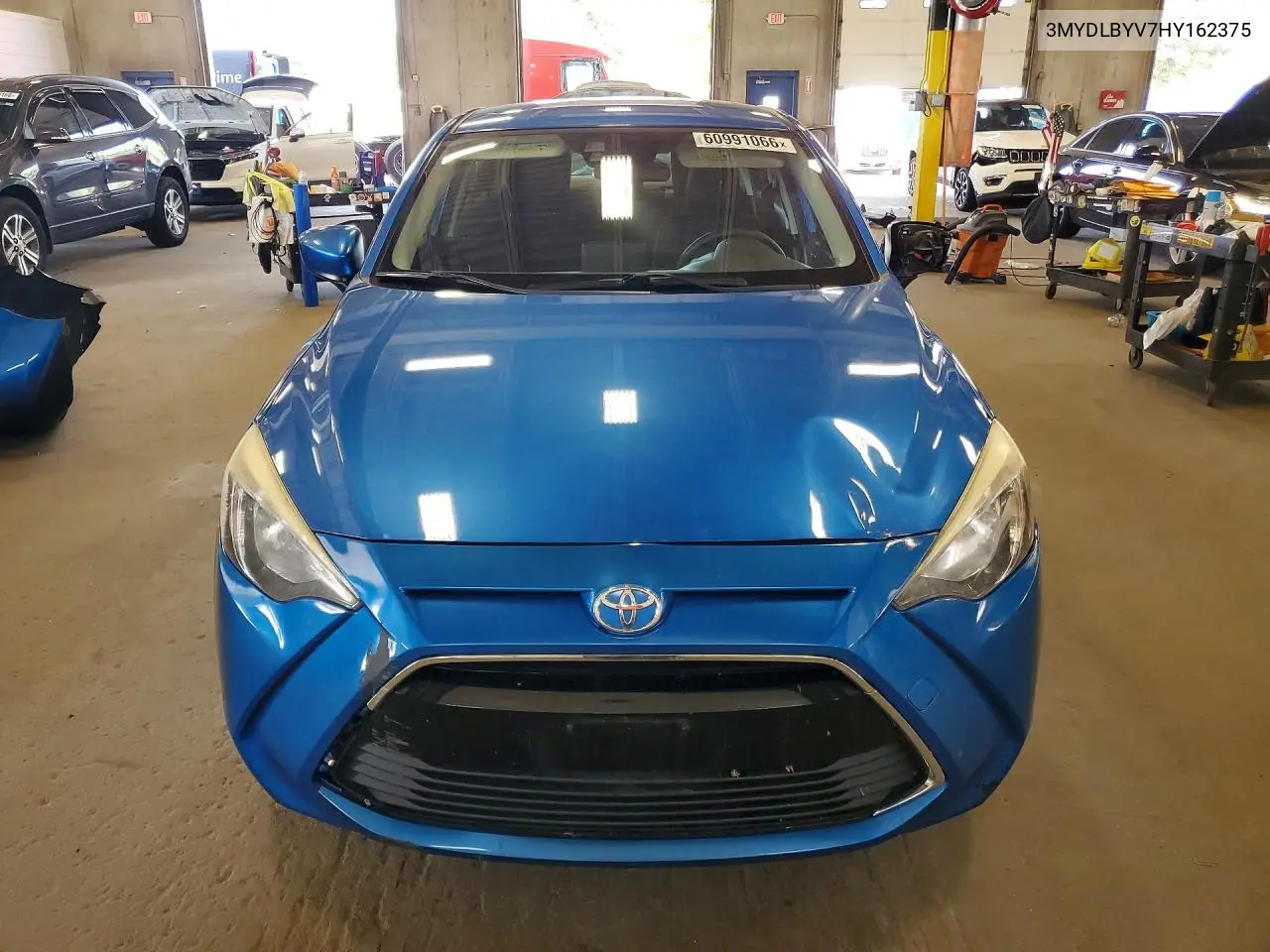 2017 Toyota Yaris Ia Base VIN: 3MYDLBYV7HY162375 Lot: 60991066