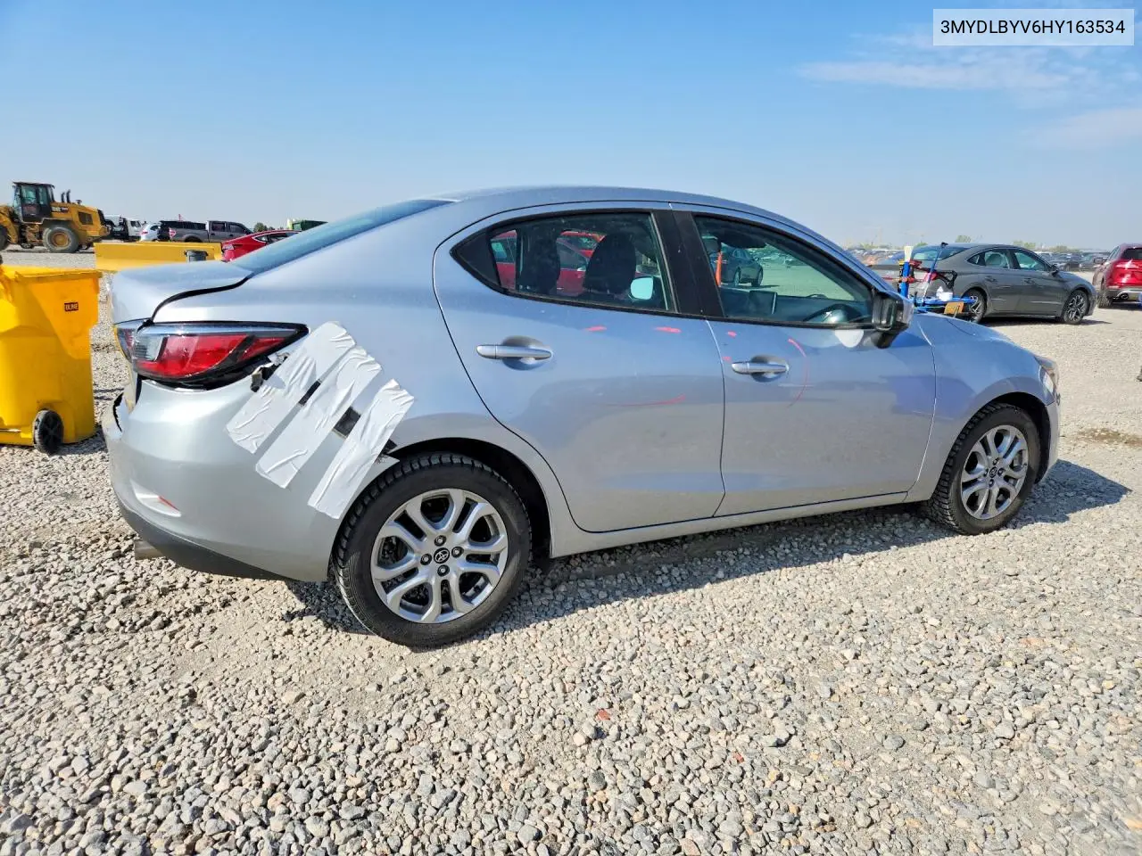 2017 Toyota Yaris Ia Base VIN: 3MYDLBYV6HY163534 Lot: 60992376