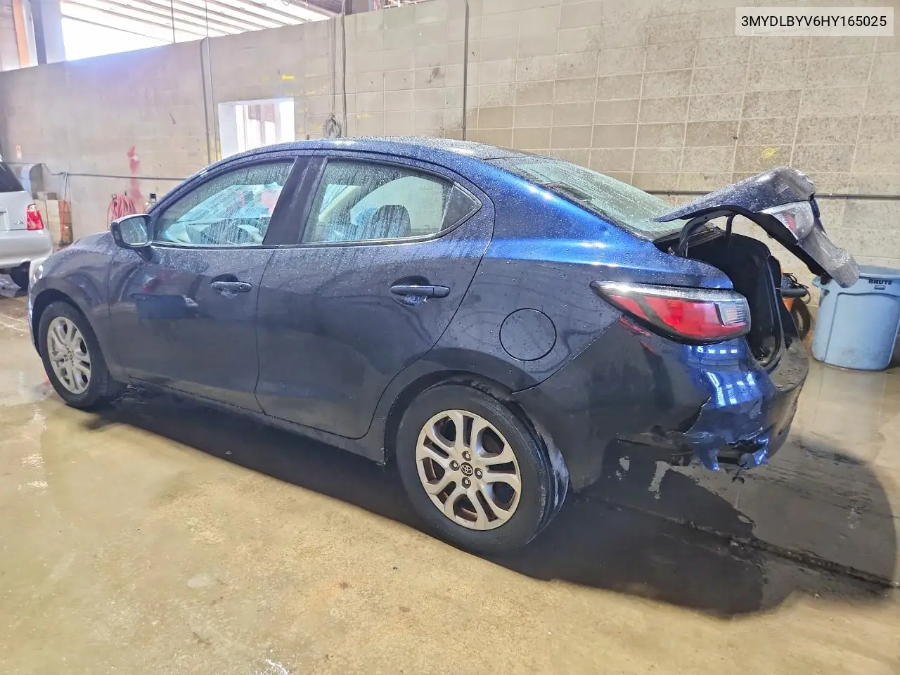 2017 Toyota Yaris Ia Base VIN: 3MYDLBYV6HY165025 Lot: 61138886