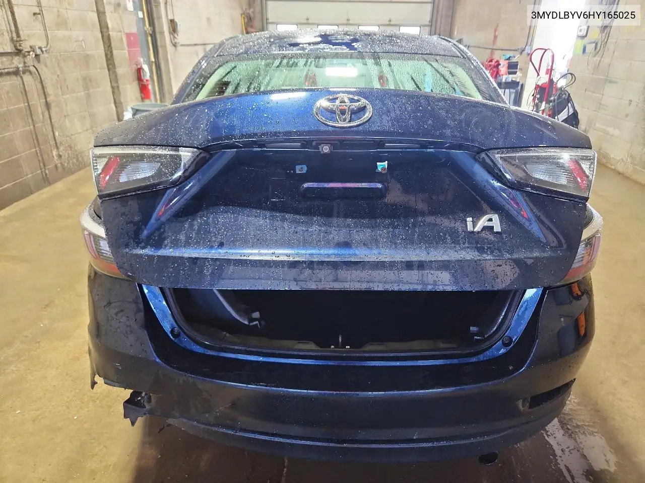 2017 Toyota Yaris Ia Base VIN: 3MYDLBYV6HY165025 Lot: 61138886