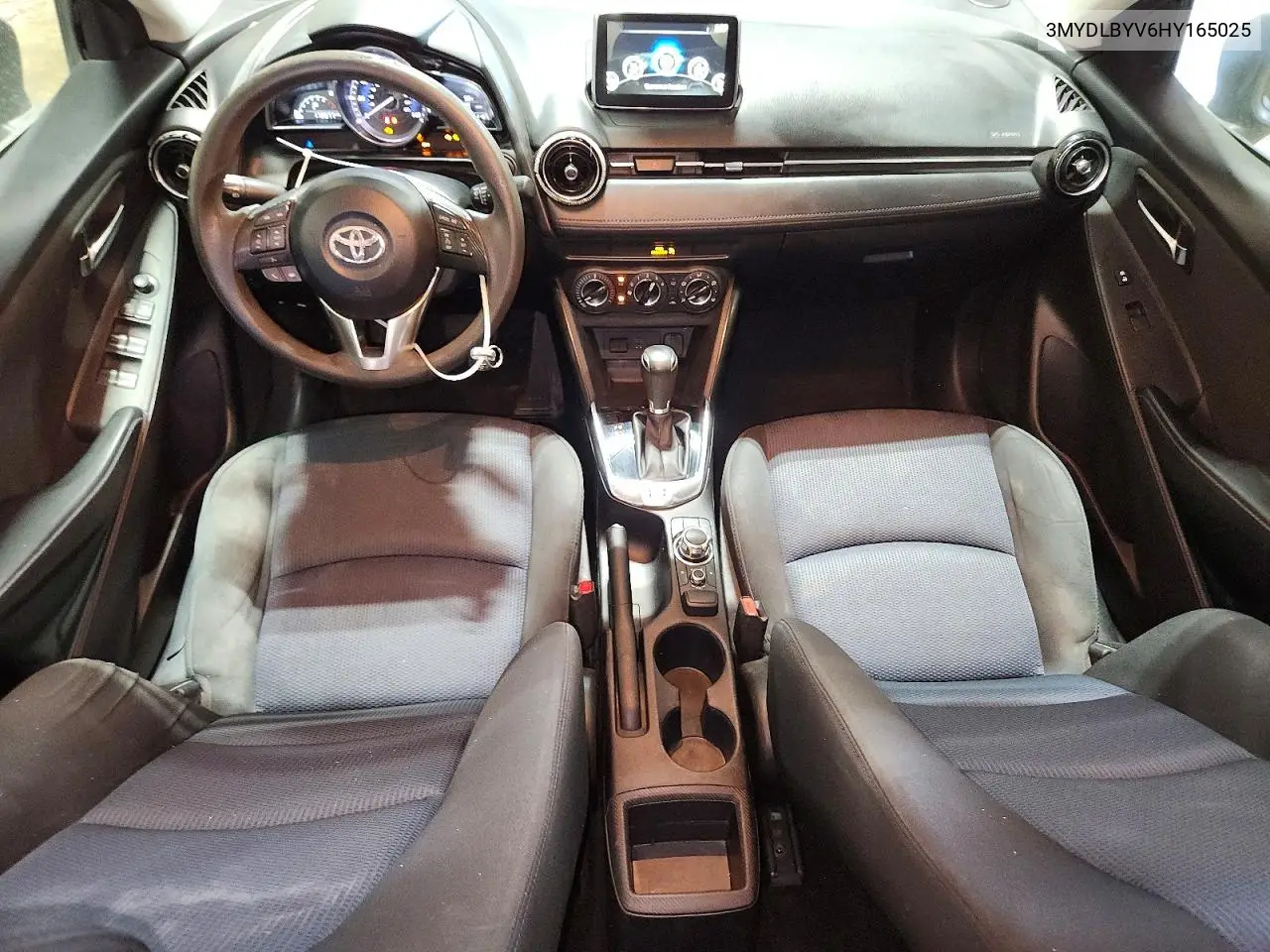 2017 Toyota Yaris Ia Base VIN: 3MYDLBYV6HY165025 Lot: 61138886