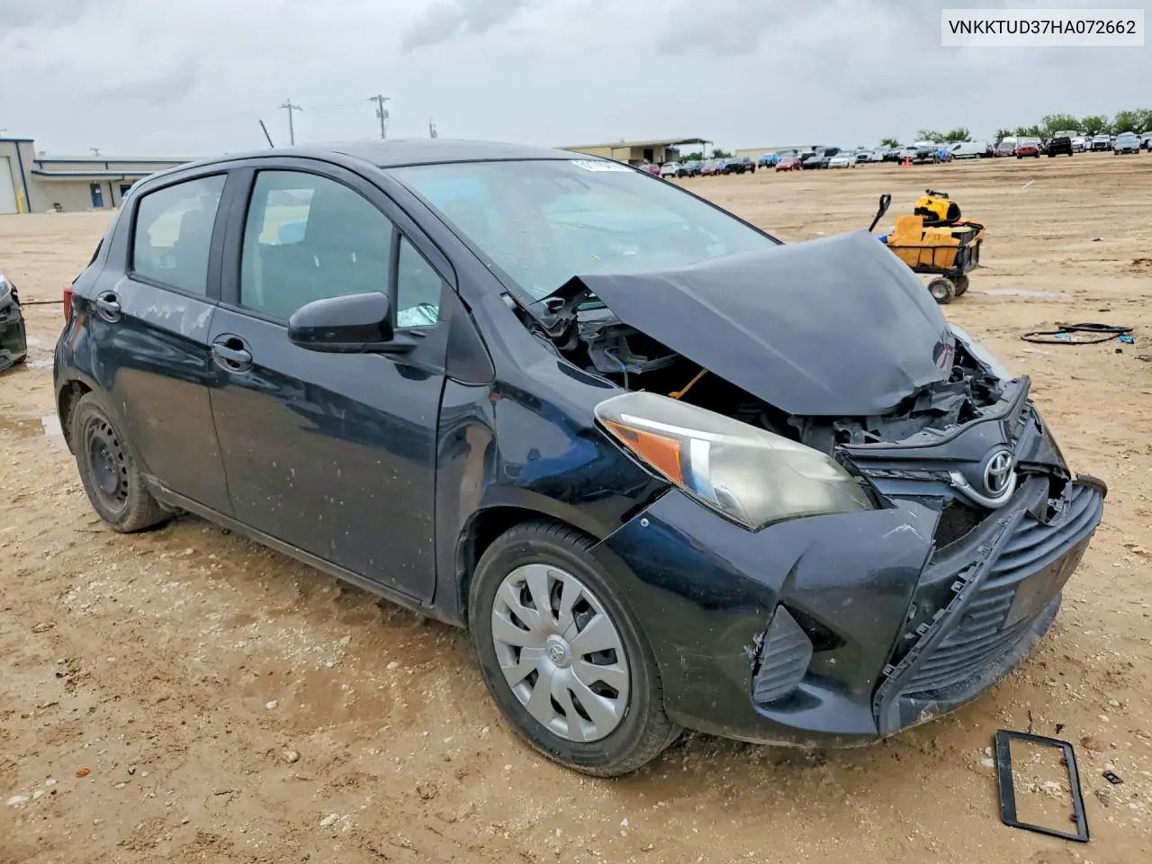 2017 Toyota Yaris 5-Door L Fleet VIN: VNKKTUD37HA072662 Lot: 61178416