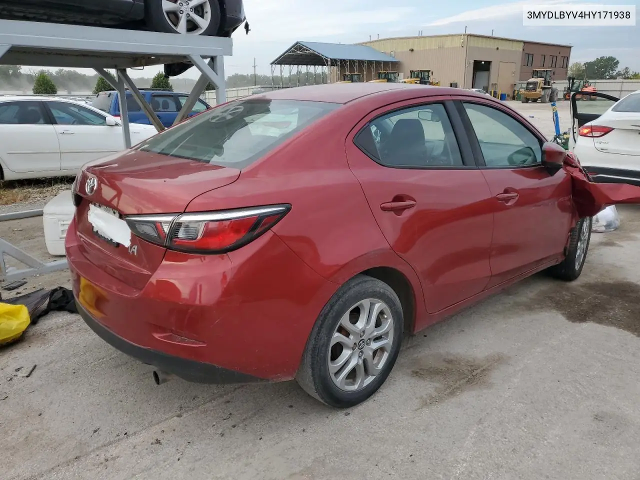 3MYDLBYV4HY171938 2017 Toyota Yaris Ia