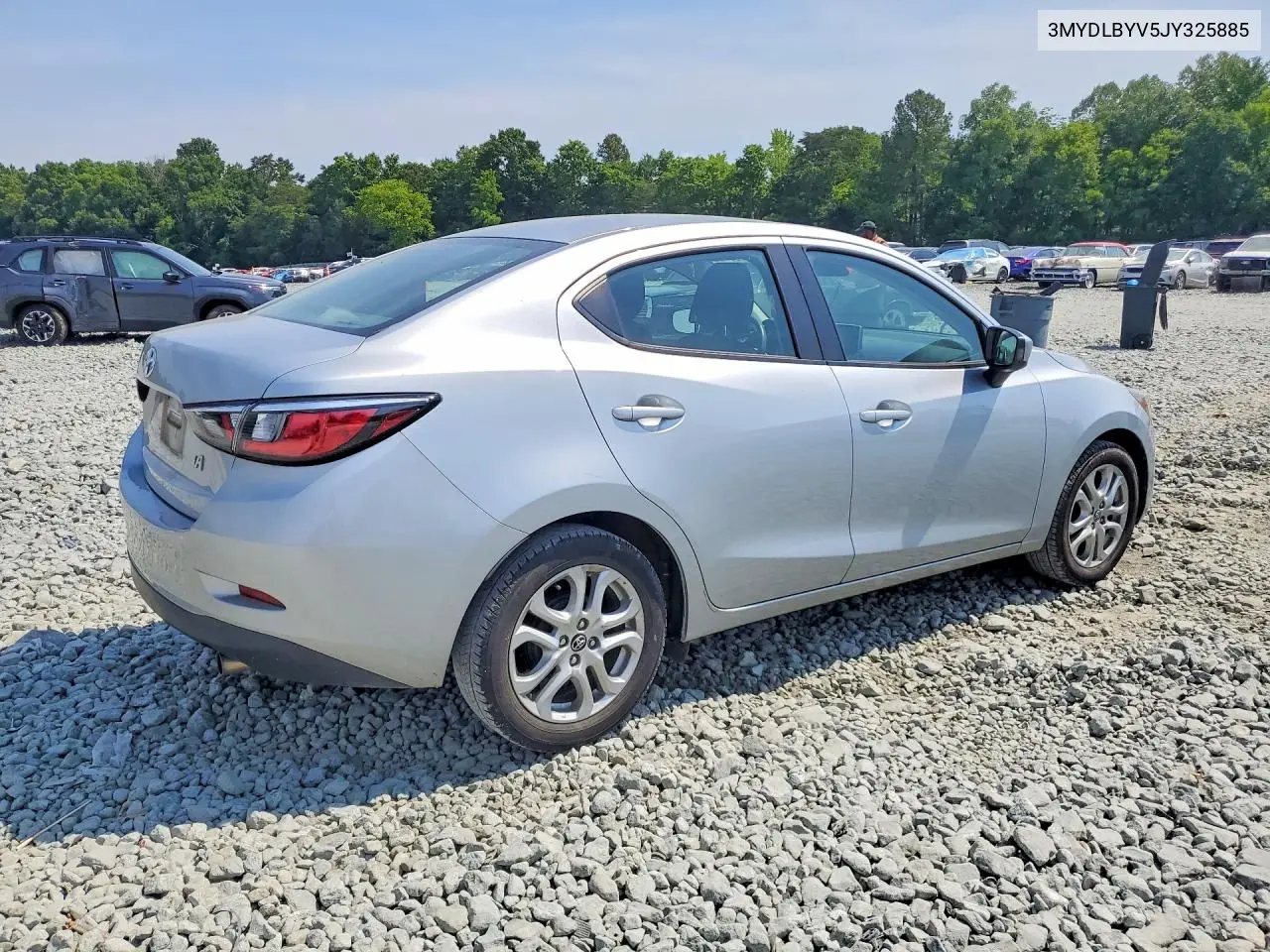 2018 Toyota Yaris Ia Base VIN: 3MYDLBYV5JY325885 Lot: 50055976
