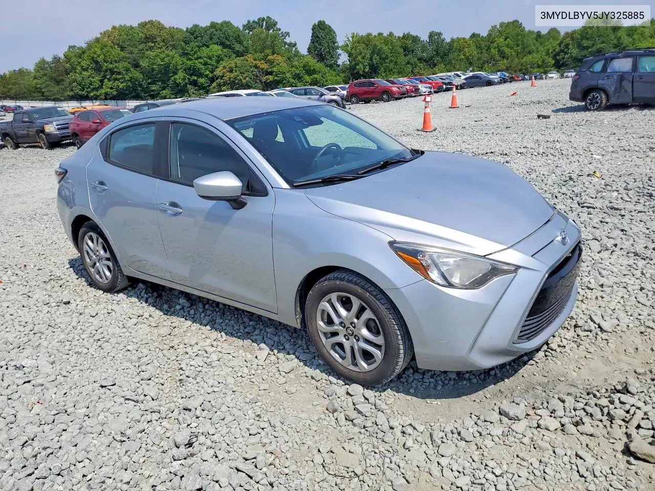 2018 Toyota Yaris Ia Base VIN: 3MYDLBYV5JY325885 Lot: 50055976