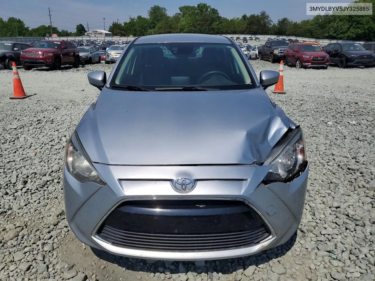 2018 Toyota Yaris Ia Base VIN: 3MYDLBYV5JY325885 Lot: 50055976