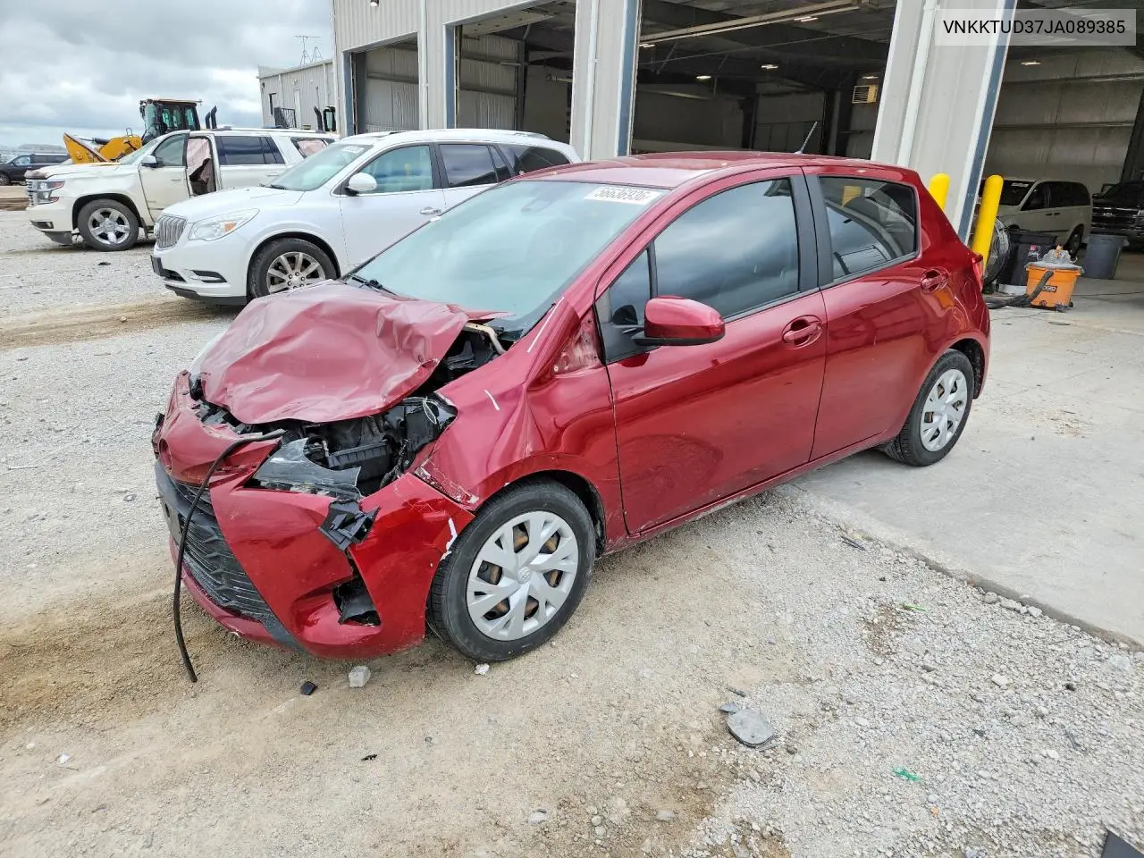 2018 Toyota Yaris 5-Door L VIN: VNKKTUD37JA089385 Lot: 56636936