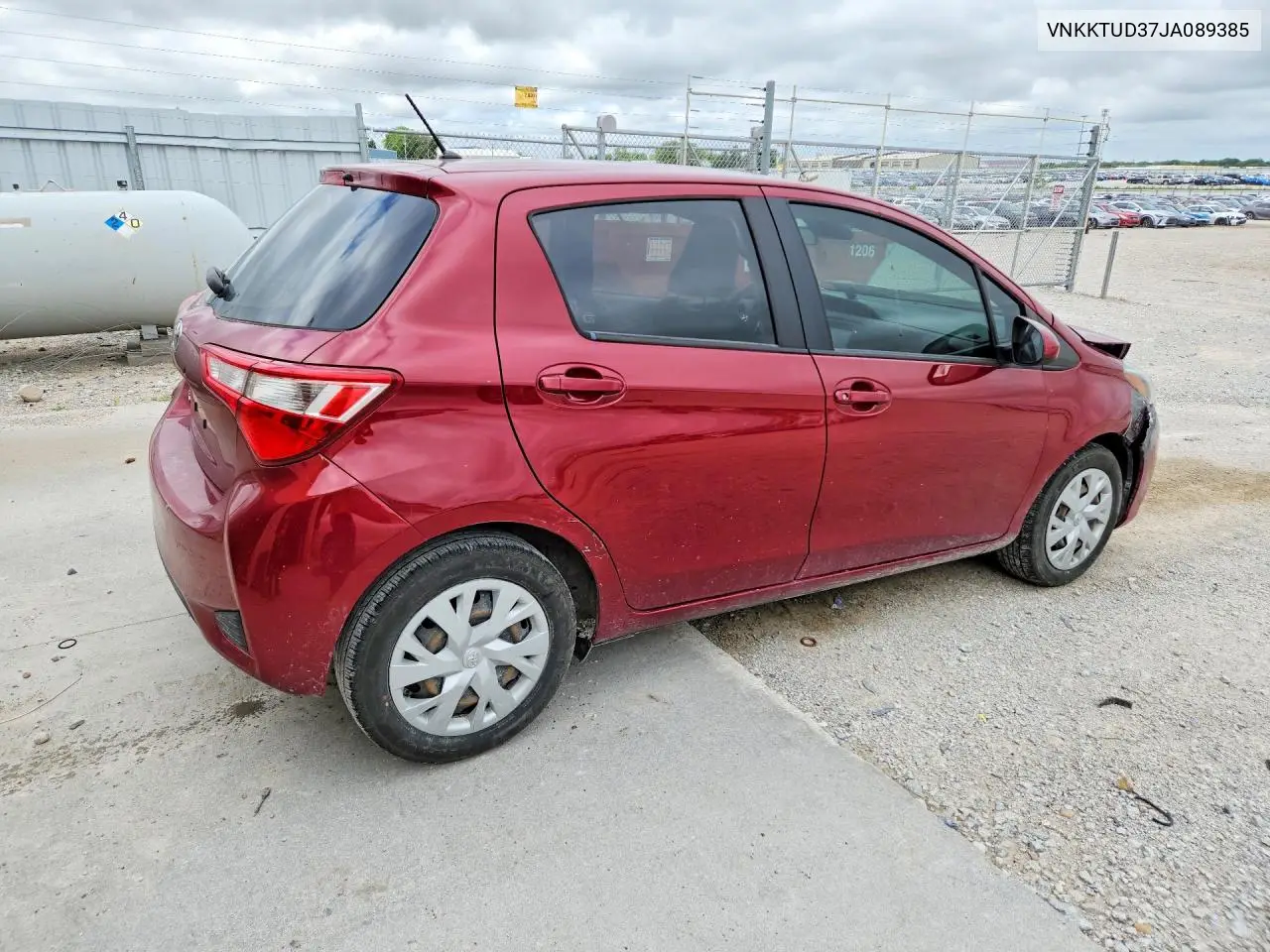 2018 Toyota Yaris 5-Door L VIN: VNKKTUD37JA089385 Lot: 56636936