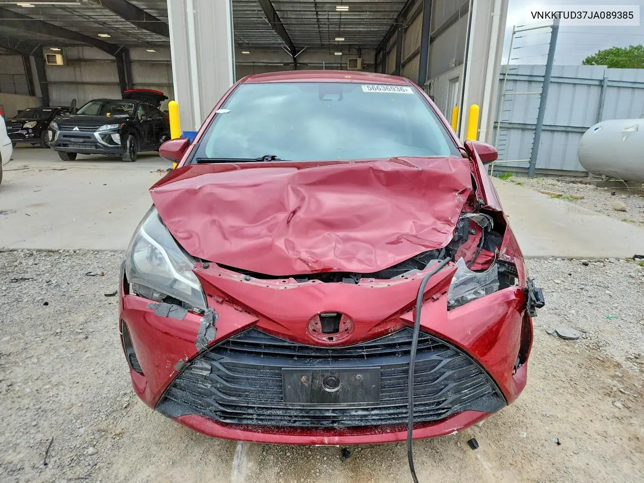 2018 Toyota Yaris 5-Door L VIN: VNKKTUD37JA089385 Lot: 56636936