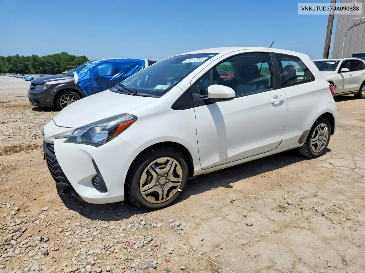 2018 Toyota Yaris 3-Door L VIN: VNKJTUD37JA090838 Lot: 59117366