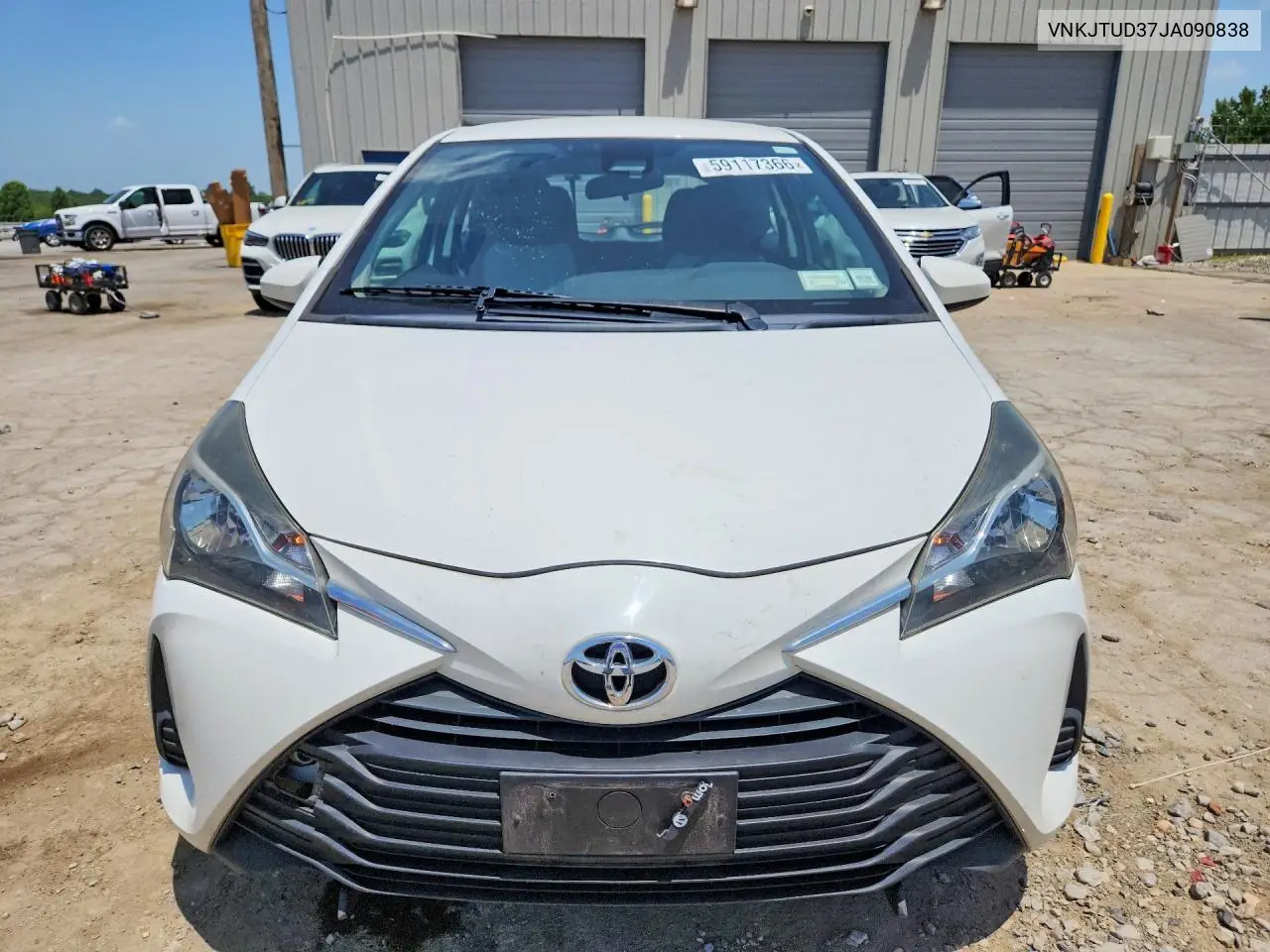 2018 Toyota Yaris 3-Door L VIN: VNKJTUD37JA090838 Lot: 59117366