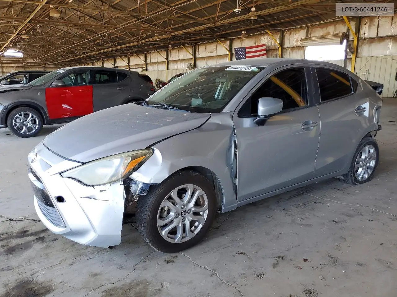 2018 Toyota Yaris VIN: 3MYDLBYV4JY325375 Lot: 60441246
