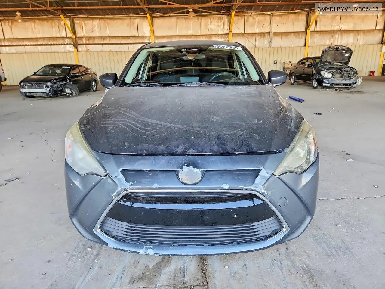 2018 Toyota Yaris Ia Base VIN: 3MYDLBYV1JY306413 Lot: 60493936