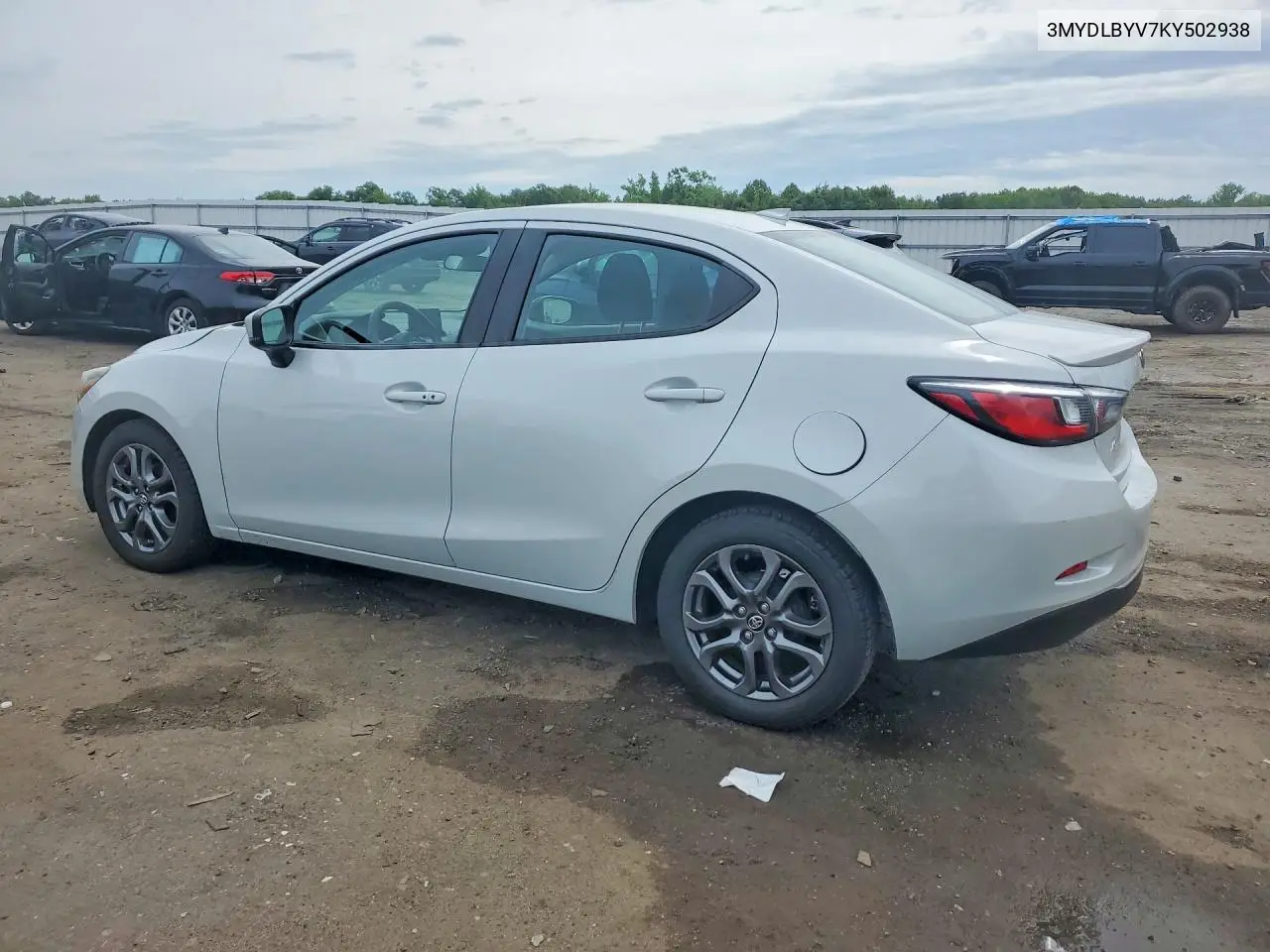 2019 Toyota Yaris Le VIN: 3MYDLBYV7KY502938 Lot: 57991426