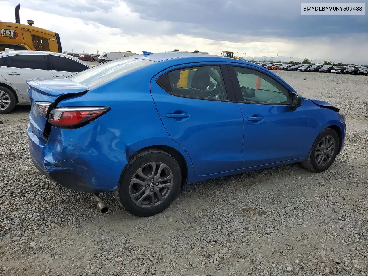 2019 Toyota Yaris Le VIN: 3MYDLBYV0KY509438 Lot: 59729466