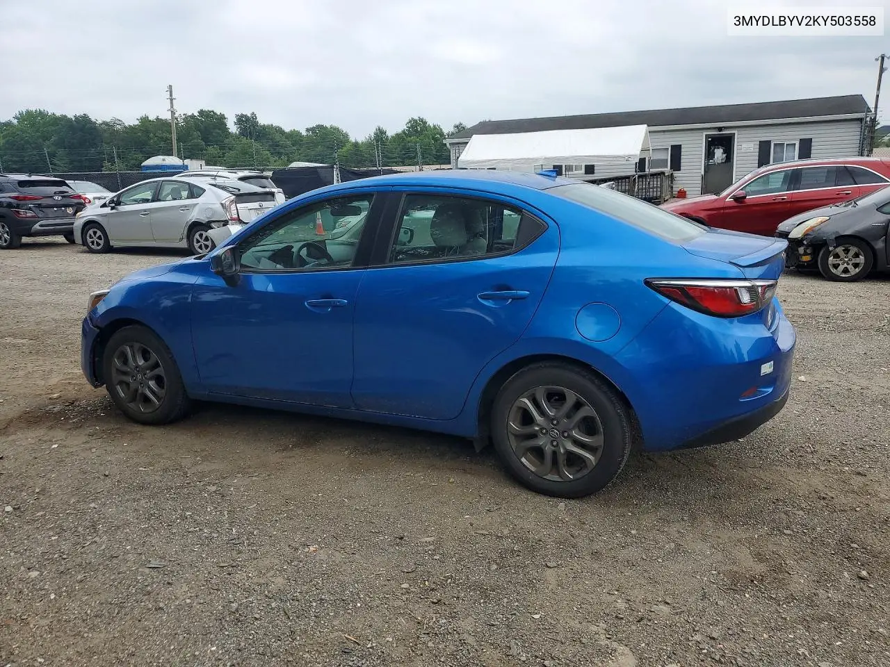 2019 Toyota Yaris Le VIN: 3MYDLBYV2KY503558 Lot: 60329826